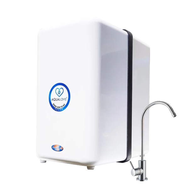Spring Water Aqua Love Premium Atık Atmayan - Tanksız - Pompaya İhtiyaç Duymayan - Amerikan Üretimi Filtreli - Su Arıtma Cihazı ürün görseli 1