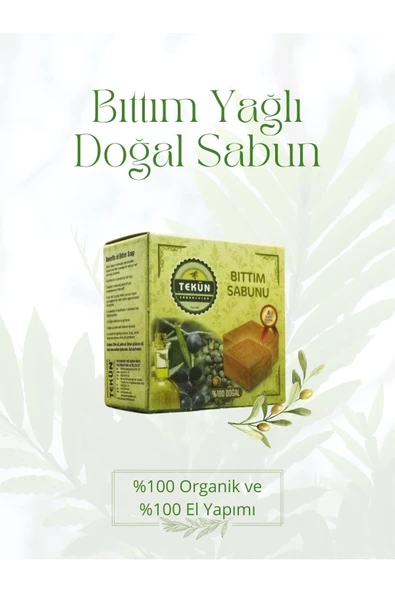 120 Gr Kilis Organik Bıttım(Menengiç) Yağlı Sabun ürün görseli 1