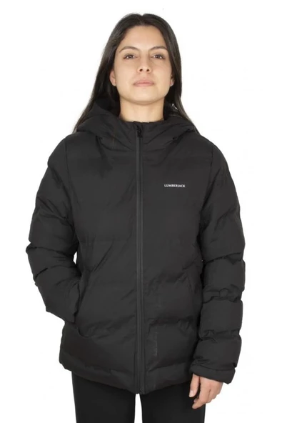 Lumberjack CT2002 Jenny Coat 4Pr Siyah Kadın Mont 101782389 ürün görseli 1