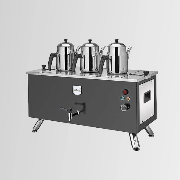 Remta Çift Cidarlı 3 Demlikli Elektrikli Kahveci Çay Ocağı 31 lt - EP03(L) ürün görseli 1