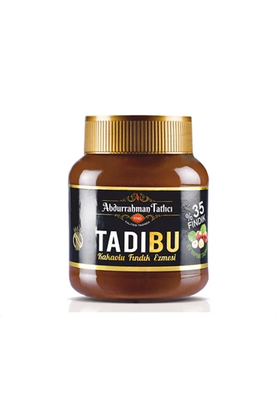 Abdurrahman Tatlıcı Tadıbu Kakaolu Fındık Ezmesi 330 gr ürün görseli 1
