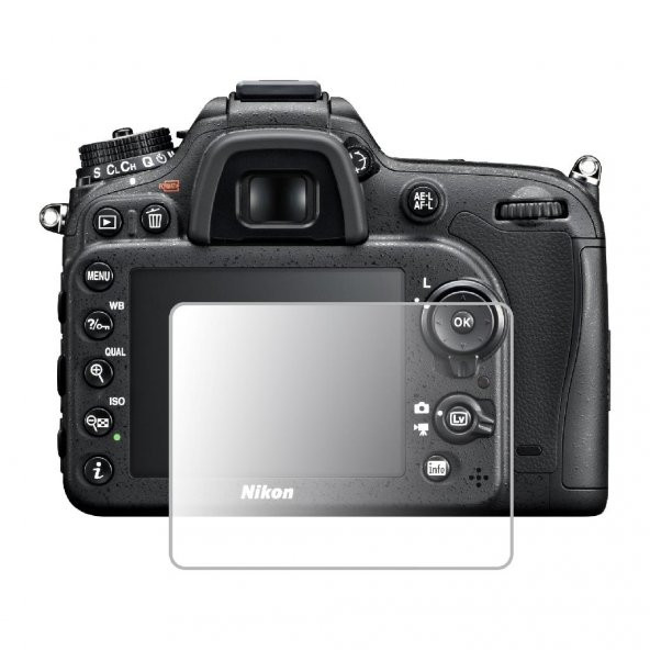 Nikon D7100 Fotoğraf Makinesi için Ekran Koruyucu ürün görseli 1