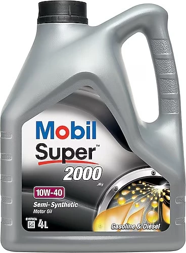 Mobil Super 2000 X1 10W-40 Motor Yağı 4 Litre - 2025 ürün görseli 1