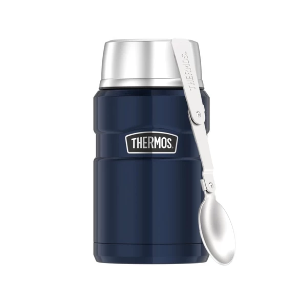Thermos SK3021 Stainless King Yemek Termosu 0,71L - Midnight Blue ürün görseli 1