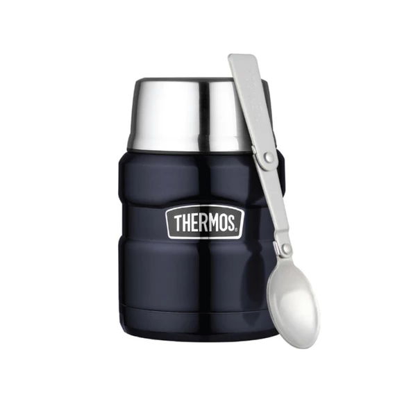 Thermos SK3000 Stainless King Yemek Termosu 0,47L - Midnight Blue ürün görseli 1