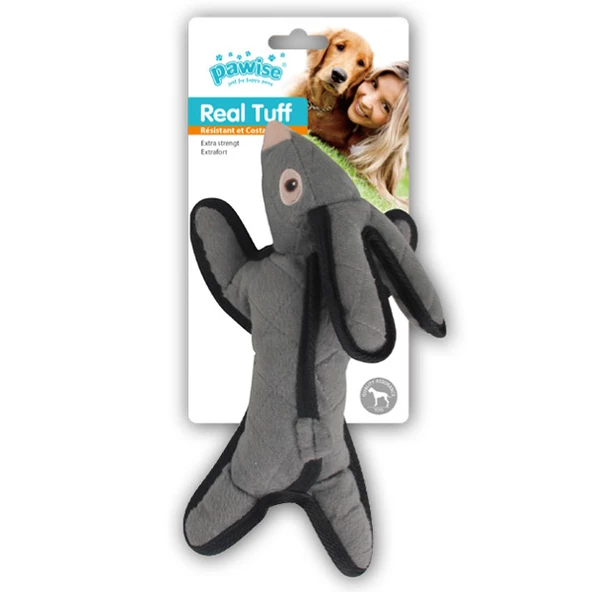 Pawise Real Tuff Tavşan Köpek Oyuncağı 34 cm ürün görseli 1