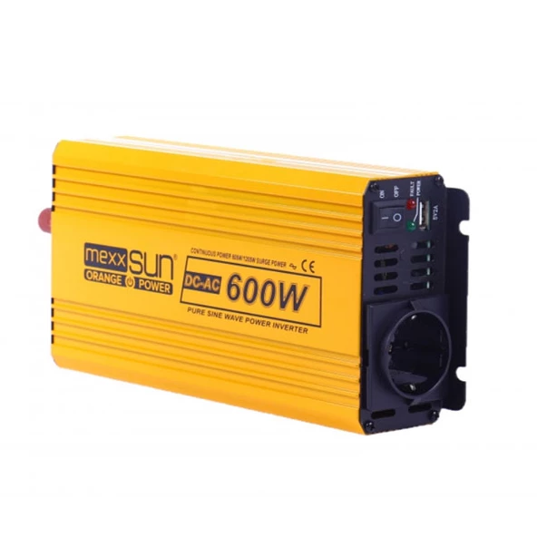 Mexxsun Tam Sinüs 12V 600W - Resim 3