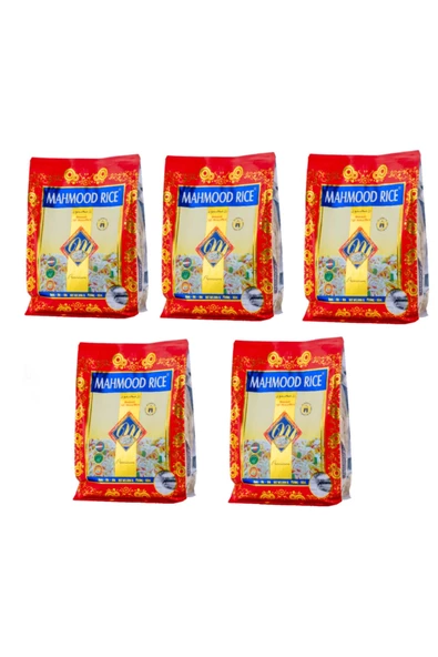 Mahmood Rice Basmati Pirinç  900 Gr x 5 adet ürün görseli 1