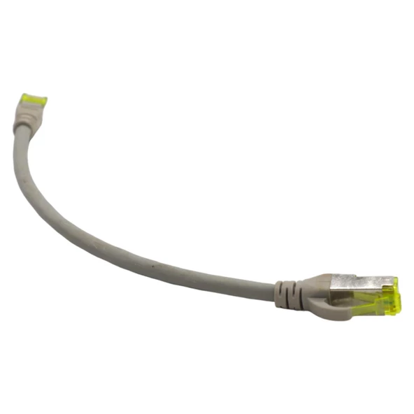 DIGITUS CAT6A S-FTP PATCH CORD 0,25 MT GREY (10'LU PAKET) - Resim 2