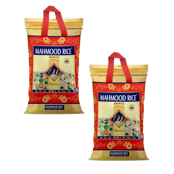Mahmood Rıce 1121 Basmati Pirinç 4 kg x 2 Adet ürün görseli 1