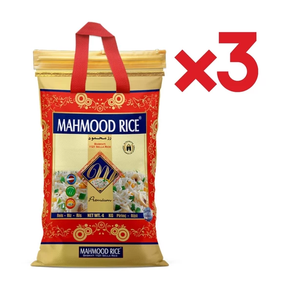 Mahmood Rıce 1121 Basmati Pirinç 4 Kg X 3 Adet ürün görseli 1