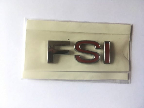 VOLKSWAGEN FSİ YAZI (İKİ KIRMIZI) ürün görseli 1