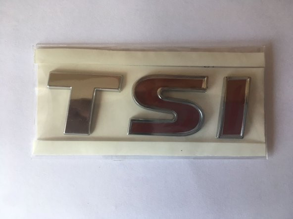 VOLKSWAGEN TSİ BAGAJ YAZISI İKİ KIRMIZI 5K0853675N ürün görseli 1