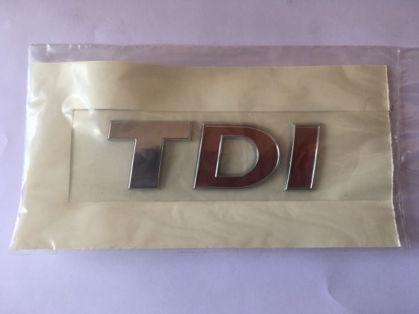 VOLKSWAGEN TDI BAGAJ YAZISI İKİ KIRMIZI (CRAFTER2010-) 2E0853675B ürün görseli 1
