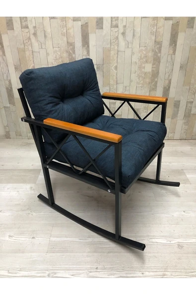 adımshops Sallanan Sandalye Tv Koltuğu Kafe-balkon-mutfak-berjer-ofis Sallanır Tekli Koltuk Miami ürün görseli 1