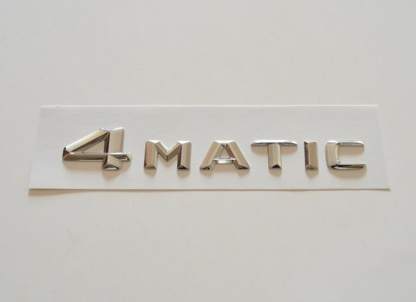 MERCEDES 4MATIC YAZI YENİ MODEL 2128177715 ürün görseli 1