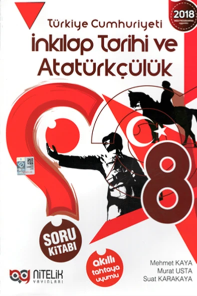 NİTELİK 8.SINIF İNKILAP TARİHİ SORU KİTABI ürün görseli 1