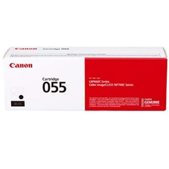 Canon Crg-055 Bk Black Siyah Toner Mf745 ürün görseli 1