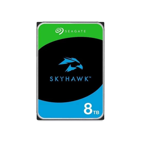 Seagate Skyhawk 8Tb 7200Rpm 256Mb Sata3 St8000Vx009 7/24 Hdd ürün görseli 1