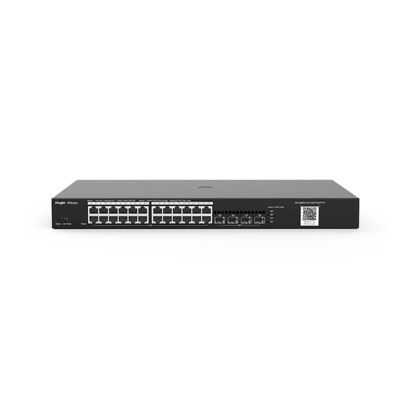 Ruıjıe Reyee Rg-Nbs3100-24Gt4Sfp 24 Port 10/100/1000 +4Sfp Yonetılebılır Swıtch ürün görseli 1