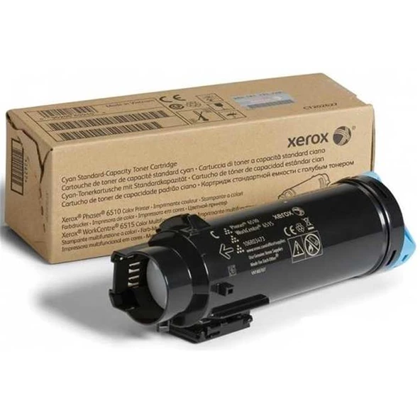 Xerox 106R03693 Phaser 6510-Wc 6515 Ekstra Yüksek Kapasite Cyan Mavi Toner 4.300 Sayfa ürün görseli 1