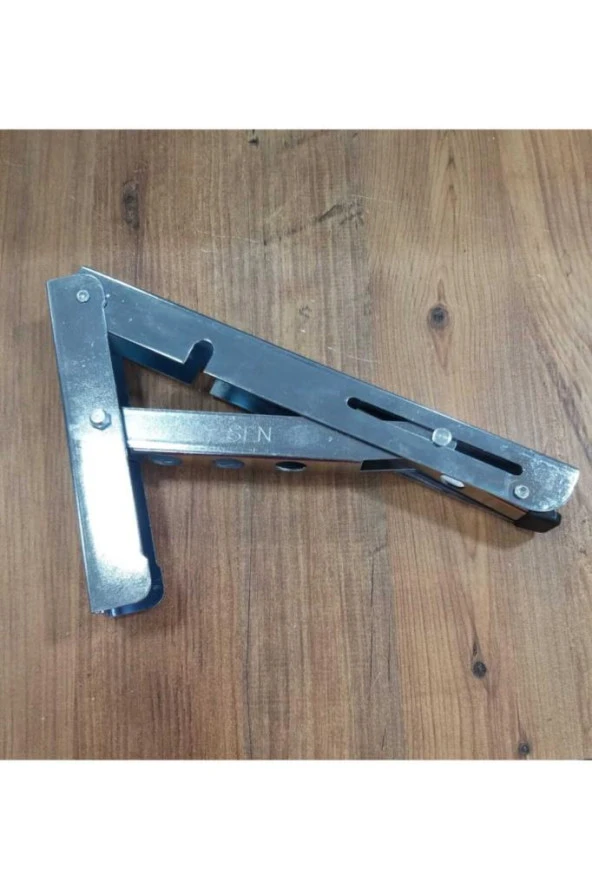 Şen Metal Mandallı Katlanabilir Masa Konsolu Çinko 40cm (1çift) ürün görseli 1