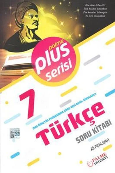 PALME 7.SINIF PLUS TÜRKÇE SORU KİTABI ürün görseli 1