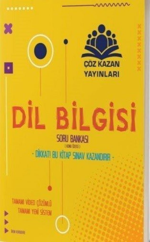 Dil Bilgisi Konu Özetli Soru Bankası Çöz Kazan Yayınları ürün görseli 1