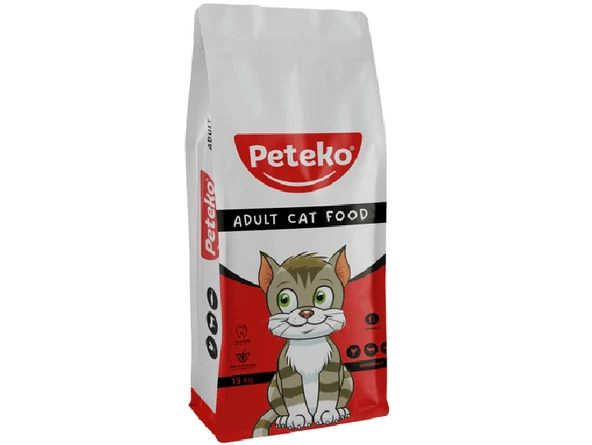 PETEKO YETİŞKİN KEDİ KURU MAMASI GURME 15 KG ürün görseli 1