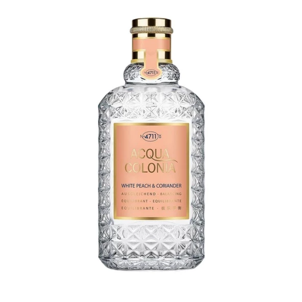 4711 Acqua Colonia Balancing White Peach & Coriander EDC 100 ml Unisex Parfüm ürün görseli 1
