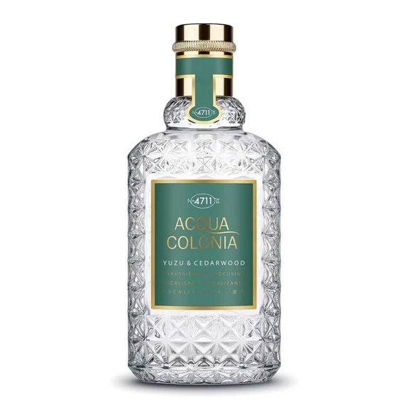 4711 Acqua Colonia Yuzu & Cedarwood EDC 100 ml Unisex Parfüm ürün görseli 1