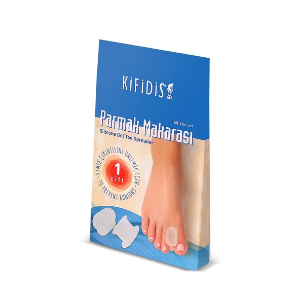 Kifidis Silikon Jel Parmak Makarası (Çift) STD - Resim 2
