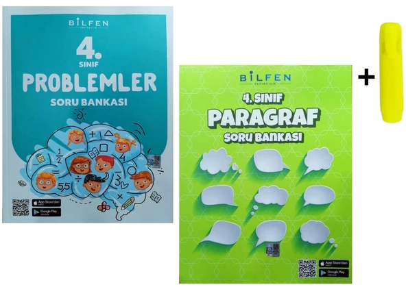 Bilfen Yayınları 4. Sınıf Problem Paragraf Soru Bankası Seti ürün görseli 1