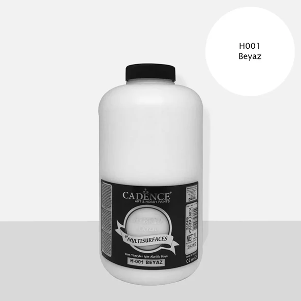 HYBRID AKR. MULTISURFACES H-001 BEYAZ 2000ML ürün görseli 1