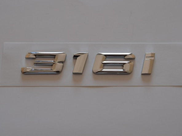 BMW 316i BAGAJ YAZISI E46 E90 F30 51148195095 ürün görseli 1