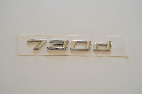 BMW 730d BAGAJ YAZISI F01 51147187125 ürün görseli 1