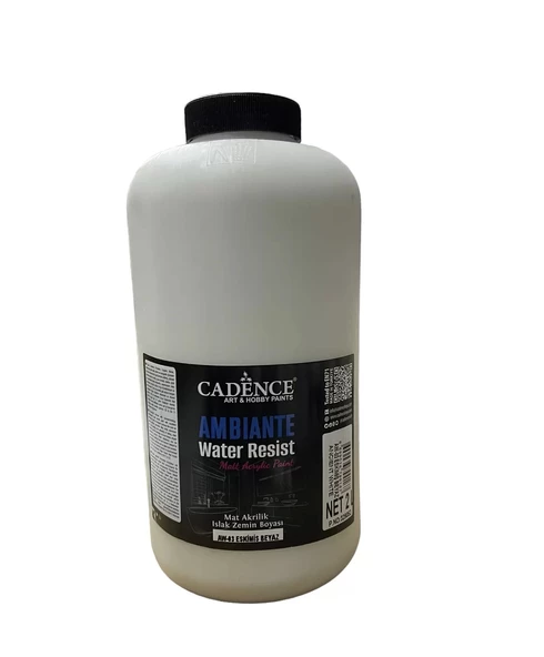 AMBIENTE SUYA DAY. AKR. BOYA AW-03 ESKİMİŞ BEYAZ 2000ML + KATALİZÖR 80GR ürün görseli 1