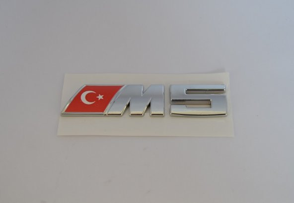 BMW M5 KÜÇÜK YAZI TÜRK BAYRAKLI ürün görseli 1