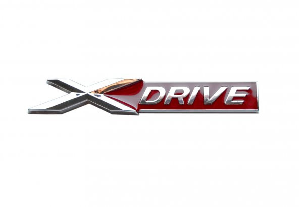 BMW X DRIVE YAZI KIRMIZI ürün görseli 1