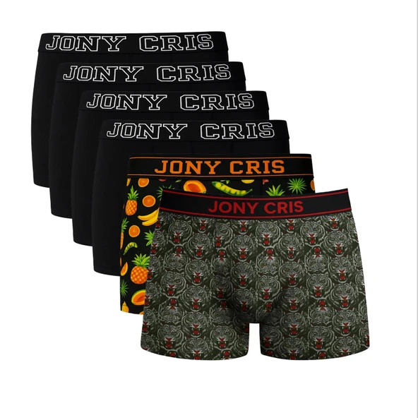 erkek boxer 5'li set erkek iç giyim baksır kilot don ürün görseli 1