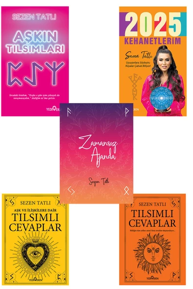 Sezen Tatlı 5 Kitap Takım/Yediveren ürün görseli 1