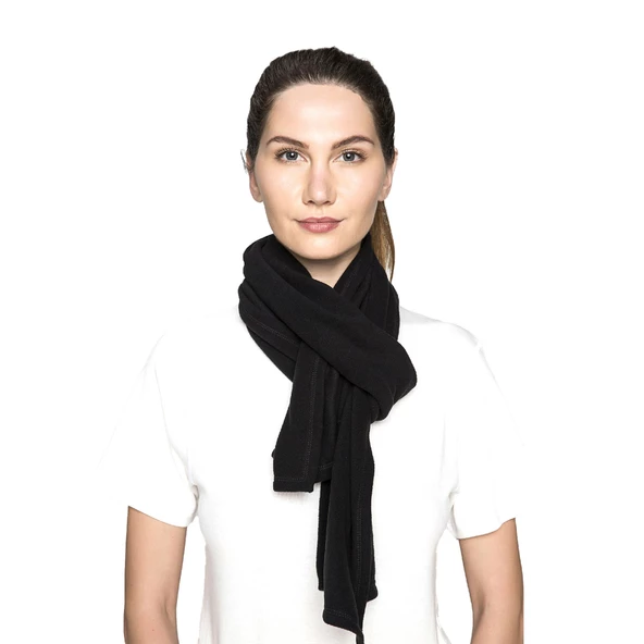 Thermoform Polar Atkı Siyah - Resim 2