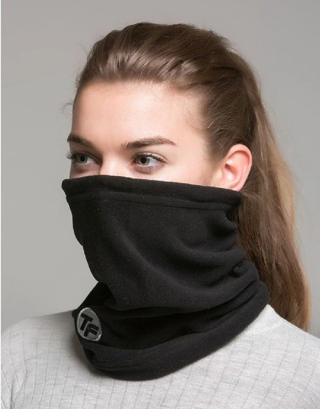 Thermoform Polar Unisex Eldiven-Boyunluk Seti Siyah - Resim 3
