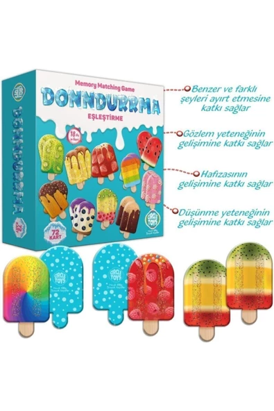 Dondurma Eşleştirme Hafıza Oyunu - Resim 2