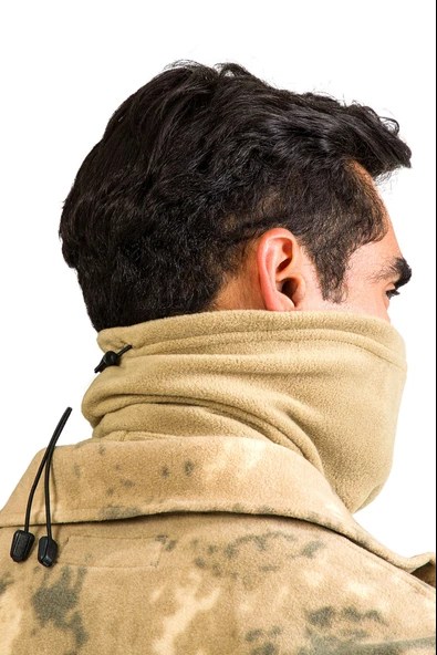 Thermoform Polar Unisex Eldiven-Boyunluk Seti Kum - Resim 3
