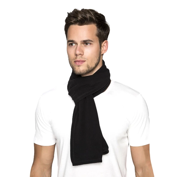 Thermoform Polar Unisex Eldiven-Atkı Seti Siyah - Resim 5