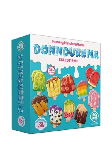Dondurma Eşleştirme Hafıza Oyunu ürün görseli 1