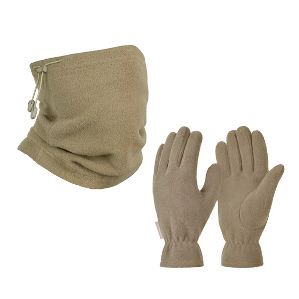 Thermoform Polar Unisex Eldiven-Boyunluk Seti Kum ürün görseli 1