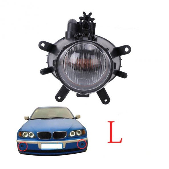 BMW E46 SEDAN-TOURING SİS FARI SAĞ-SOL 
YENİ MODEL 63176911007 ürün görseli 1
