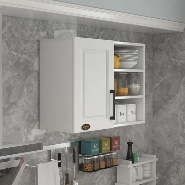 Kenzlife hazır mutfak dolabı tere90 byz mod1 90*080*32 mebran kapak suntalam gövde ürün görseli 1